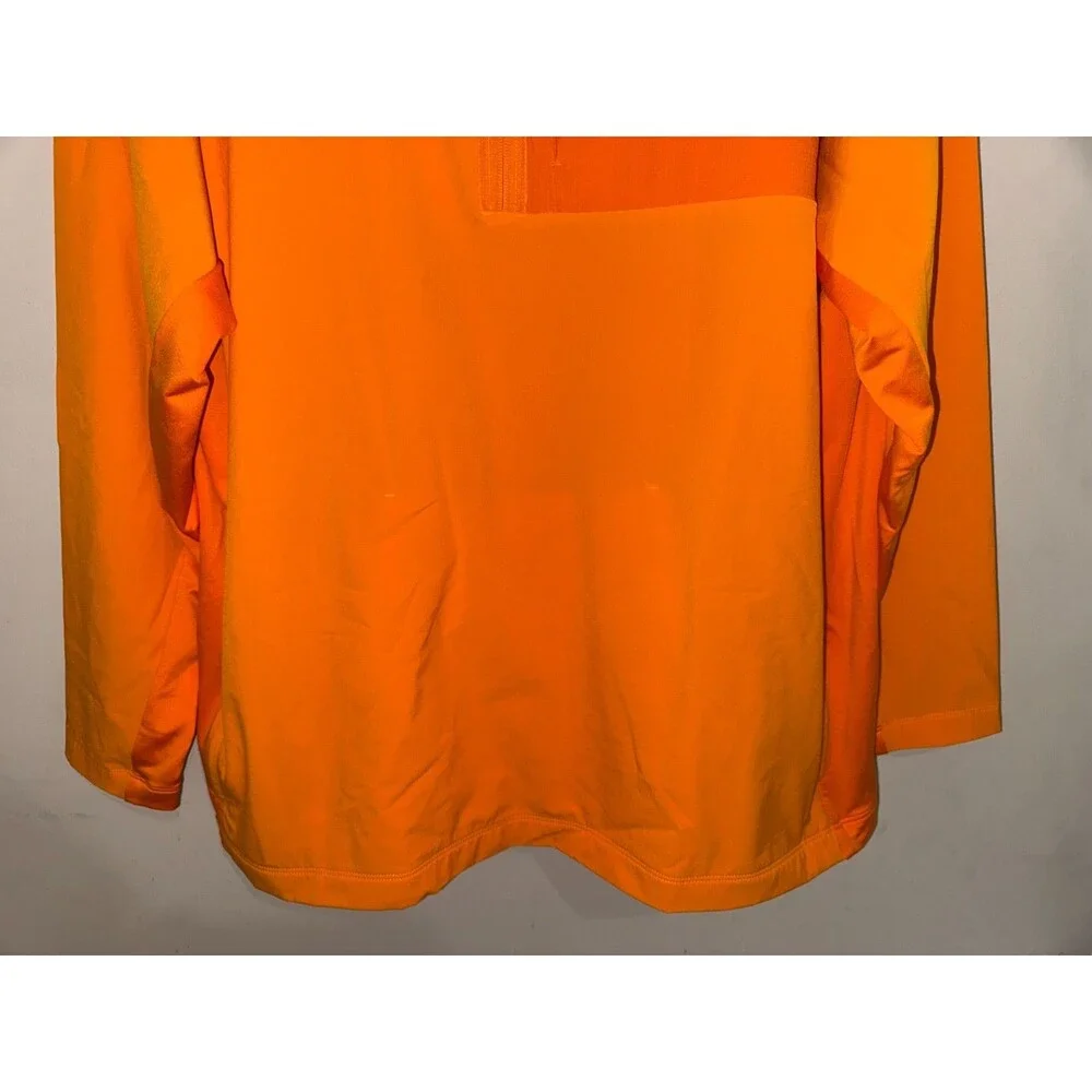 Men's 2XL Nike Tennessee Volunteers Team Issue PE Pregame 1/4 Zip Hooded Jacket